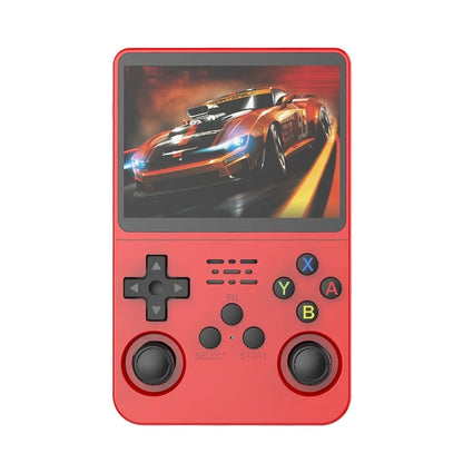 Console rétro portable R36S ROUGE– 15 000 jeux intégrés – ChangeTheGame.fr