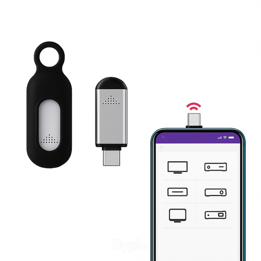 Transmetteur Infrarouge pour Téléphone Intelligent, Mini Télécommande Universelle de Remplacement pour Smartphone iOS & Android.