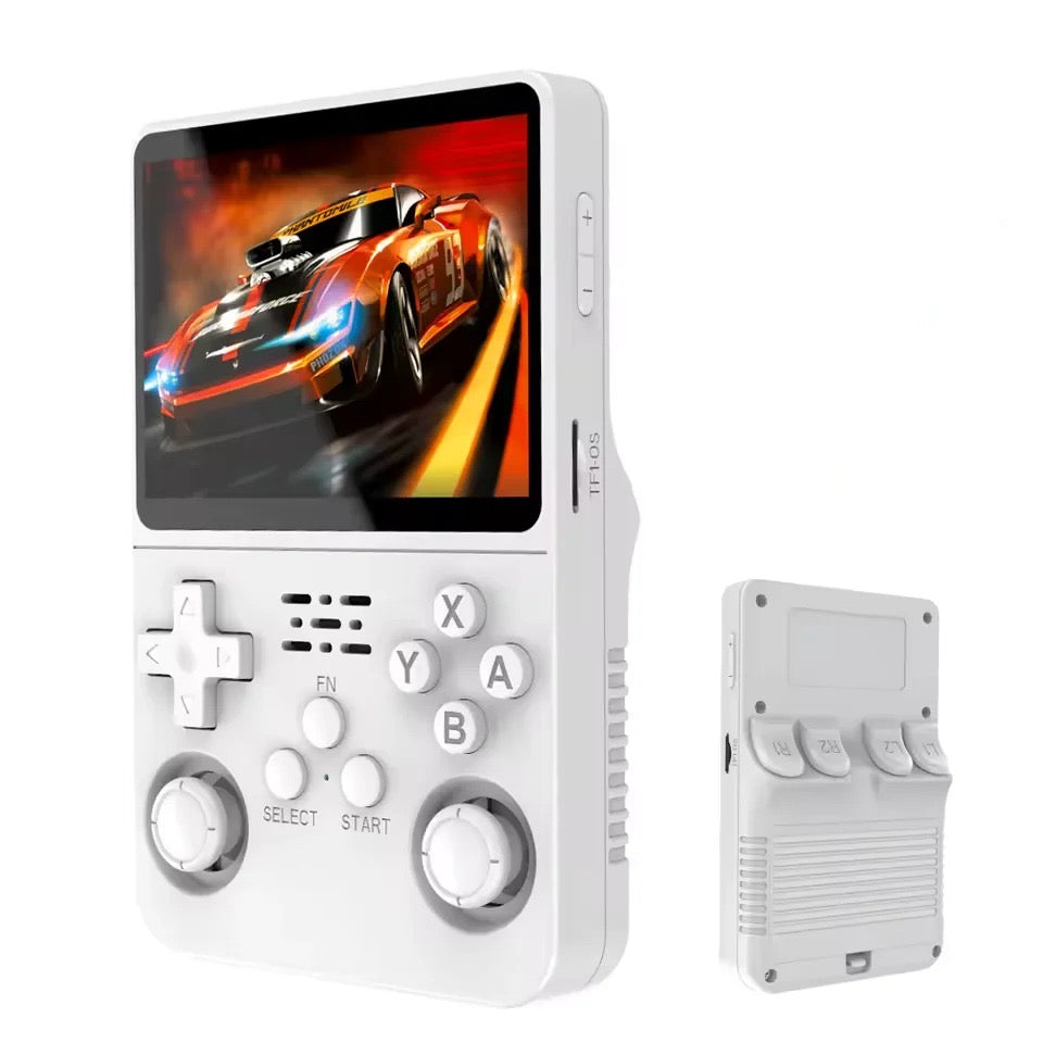 Console rétro portable R36S
BLANC– 15 000 jeux intégrés – ChangeTheGame.fr