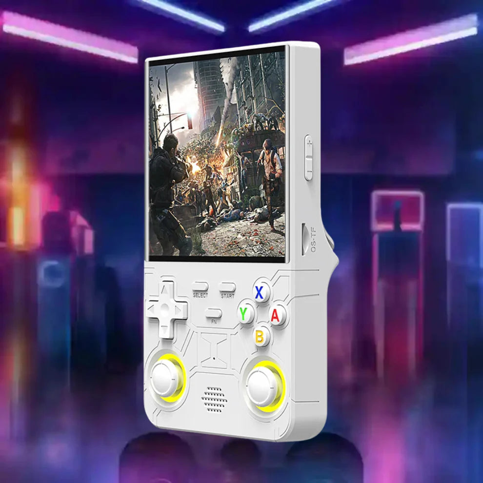 PlayPocket R36 Ultra™ 2025 Console  rétro portable , Linux 4.0’’ IPS 64 Go ou 128 Go  15 000+ Jeux Inclus.